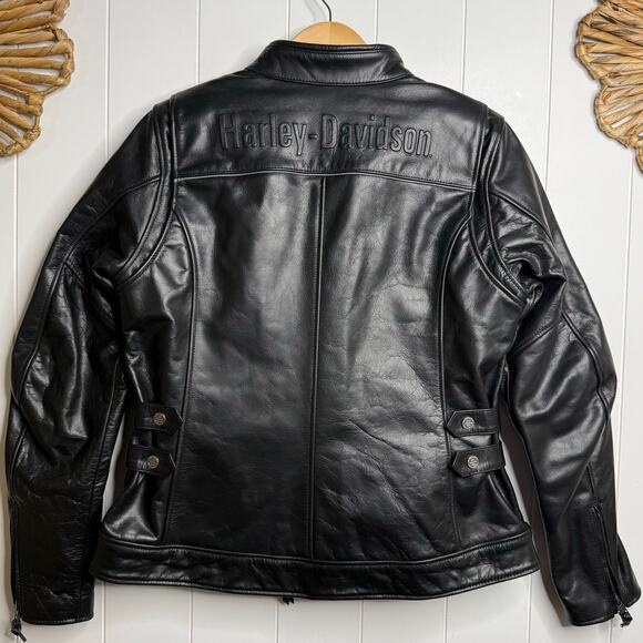 Harley-Davidson leather jacket black - Picture 9 of 15